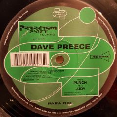 Dave Preece - Dave Preece - Punch - Paradigm Shift Recordings