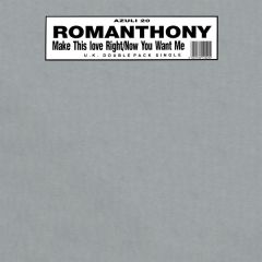 Romanthony - Romanthony - Make This Love Right - Azuli