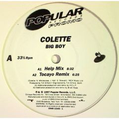 Colette - Colette - Big Boy - Popular Records