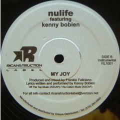 Nulife Ft Kenny Bobien - Nulife Ft Kenny Bobien - My Joy - Ricanstruction