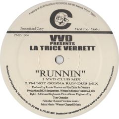 Vvd Presents La Trice Verrett - Vvd Presents La Trice Verrett - Runnin - 	Contagious Records