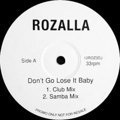 Rozalla - Rozalla - Don't Go Lose It Baby - Roz3DJ