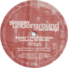 Romatt Productions - Romatt Productions - I Wanna Ride - Glasgow Underground
