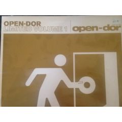 Open Dor - Open Dor - Limited Vol 1 (Todd Edwards) - Open Dor