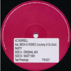 Ac Burrell Ft Mega & Romeo - Ac Burrell Ft Mega & Romeo - Nasty - Pure Silk 