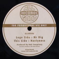 Dub Conspiracy - Dub Conspiracy - Mr Big / Nastyness - All Good Records