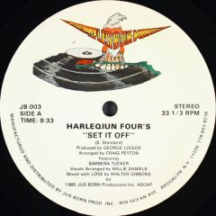 Harleqiun Four's - Harleqiun Four's - Set It Off - Jus Born Records