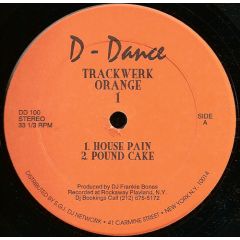 Frankie Bones - Frankie Bones - Trackwerk Orange Volume 1 - D-Dance