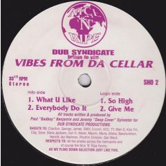 Dub Syndicate - Dub Syndicate - Vibes From Da Cellar - Nice 'N' Ripe