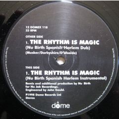 Isabel - Isabel - The Rhythm Is Magic (Nu Birth Remixes) - Dome Records