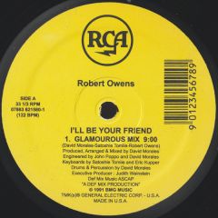 Robert Owens - Robert Owens - I'll Be Your Friend - RCA