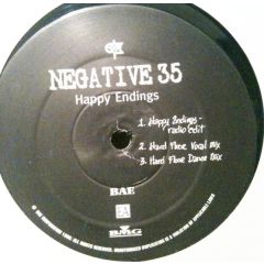 Negative 35 - Negative 35 - Happy Endings - BMG