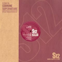 Cerrone - Cerrone - Supernature - S12 Simply Vinyl