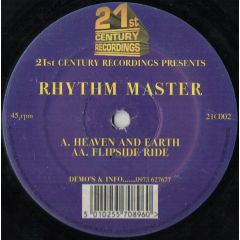 Rhythm Master - Rhythm Master - Heaven And Earth - 23rd Century Recordings 2