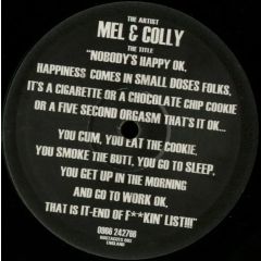 Mel & Colly - Mel & Colly - Nobody's Happy, Ok - Bustacuts