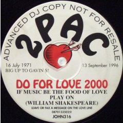 2Pac - 2Pac - Do For Love 2000 - Not On Label (2Pac)