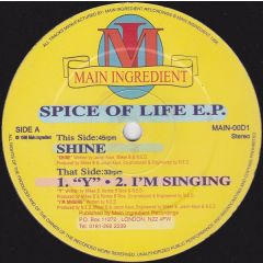Various Artists - Various Artists - Spice Of Life EP - Main Ingredient