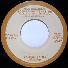 Andrews Sisters - Andrews Sisters - Boogie Woogie Bugle Boy - MCA