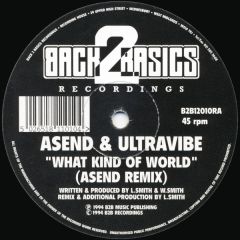 Asend & Ultravibe - Asend & Ultravibe - What Kind Of World (Remix) - Back2Basics