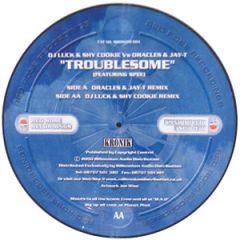 DJ Luck & Shy Cookie - DJ Luck & Shy Cookie - Troublesome Remixes (Picture Disc) - Red Rose