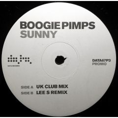 Boogie Pimps  - Boogie Pimps  - Sunny (Remixes)(Promo3) - Data