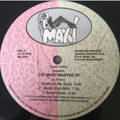 Cevin Fisher - Cevin Fisher - The Most Wanted EP - Maxi