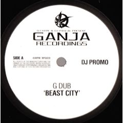 G Dub - G Dub - Beast City EP - Ganja Records