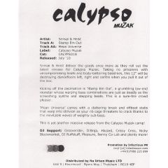  Sensai & Heist  -  Sensai & Heist  - Stamp Em Out - Calypso