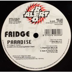 Ralph Fridge - Ralph Fridge - Paradise - Red Alert