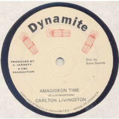 Carlton Livingston / Taxi Gang - Carlton Livingston / Taxi Gang - Amagideon Time / Goal Keeper - Dynamite Records