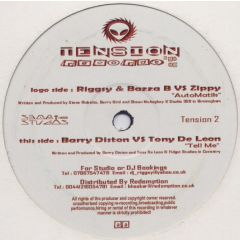 Riggsy & Bazza B Vs Zippy - Riggsy & Bazza B Vs Zippy - Automatik - Tension 