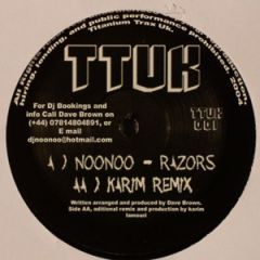 Noo Noo - Noo Noo - Razors - Titanium Trax Uk