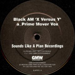 Black Am  - Black Am  - X Versus Y - Sounds Like A Plan
