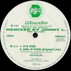 Kinetic - Kinetic - Girl If Ever (1994 Remix) - Boogie Beat