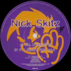 Nick Skitz - Nick Skitz - All U Deejays! - Dinky