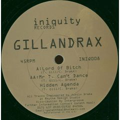 Gillandrax - Gillandrax - Lord Of B*tch - Iniquity