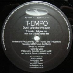 T-Empo - T-Empo - Don't Take The Love Away - Soulstorm