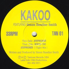 Kakoo Feat Bassline Smith - Kakoo Feat Bassline Smith - Hypnosis - Tantrum Records