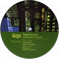Nightsource - Nightsource - Nocturnal Elements - Large Records