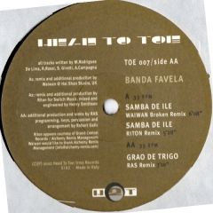 Banda Favela - Banda Favela - Remix EP 2 - Head To Toe