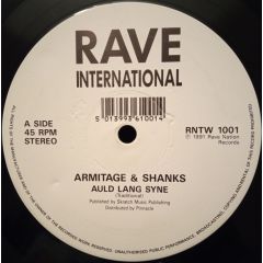 Armitage & Shanks - Auld Lang Syne - Rave Int.
