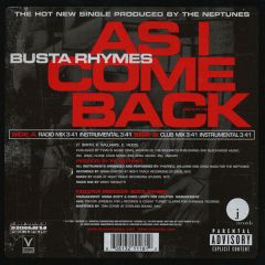 Busta Rhymes - Busta Rhymes - As I Come Back - J Records