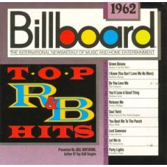 Various Artists - Various Artists - Billboard Top R'N'B Hits - 1962 - Rhino Records
