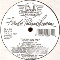 Frankie Hollywood Rodriguez - Frankie Hollywood Rodriguez - Work On Me - DJ International