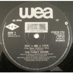 Funky Worm - Funky Worm - U+Me = Love - FON