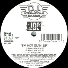 Joe Smooth - Joe Smooth - I'm Not Givin' Up - DJ International