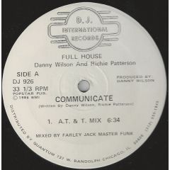 Full House - Full House - Communicate - DJ International