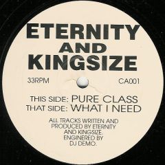 Eternity & Kingsize - Eternity & Kingsize - Pure Class - Class A