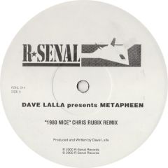 Dave Lalla Presents Metapheen - Dave Lalla Presents Metapheen - 1990 Nice - R-Senal