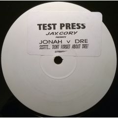 Jonah V Dr. Dre - Jonah V Dr. Dre - Sssttt... Dont Forget About Dre! - ZZZ White
